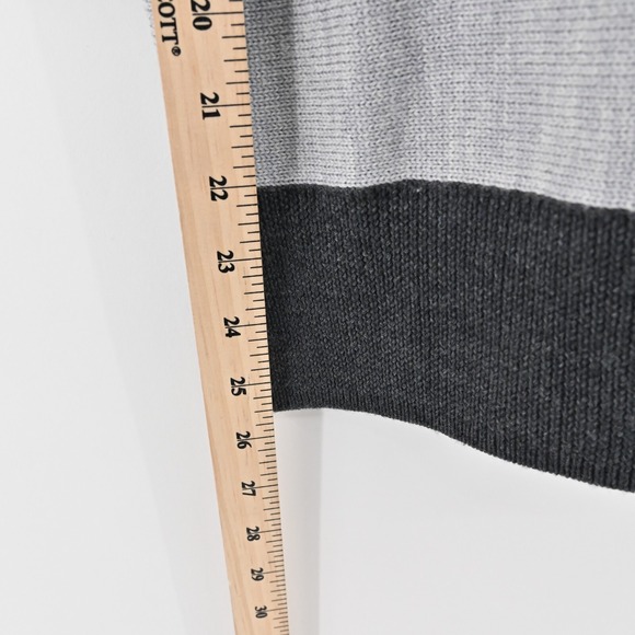 Trina Turk Color Block Sweater Womens S Merino Wool Dolman Sleeve‎ Knit Retro - Picture 4 of 11